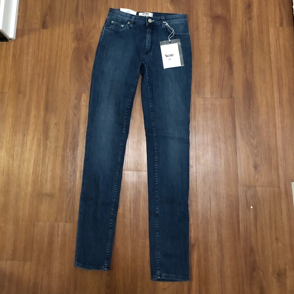 Acne Studio Slim Fit Jeans Size 25/ Inseam 32